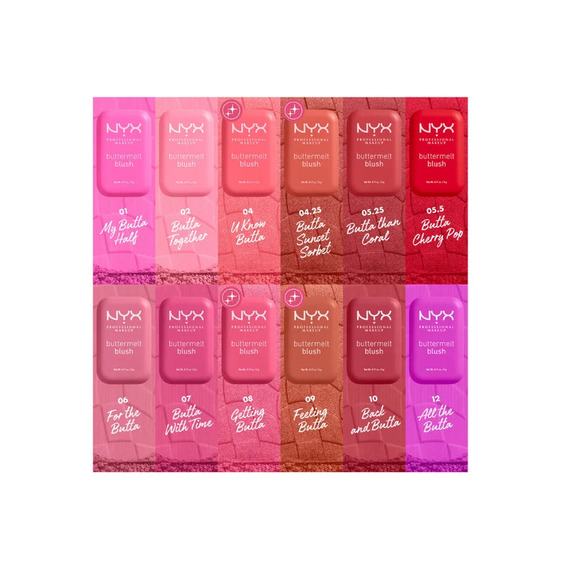 نيكس – باتر ملت بلاشر بودرة بلمسة زبدية | NYX Buttermelt Blush