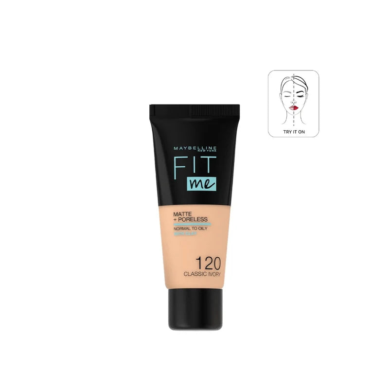 ماي بيلين – فيت مي فاونديشن مطفي بتغطية متوسطة | Maybelline Fit Me Matte