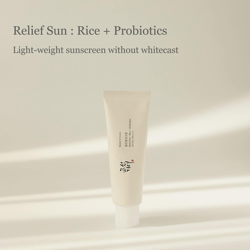 بيوتي أوف جوسون – واقي شمس ريليف صن بالأرز والبروبيوتيك SPF50+ | Beauty of Joseon Relief Sun