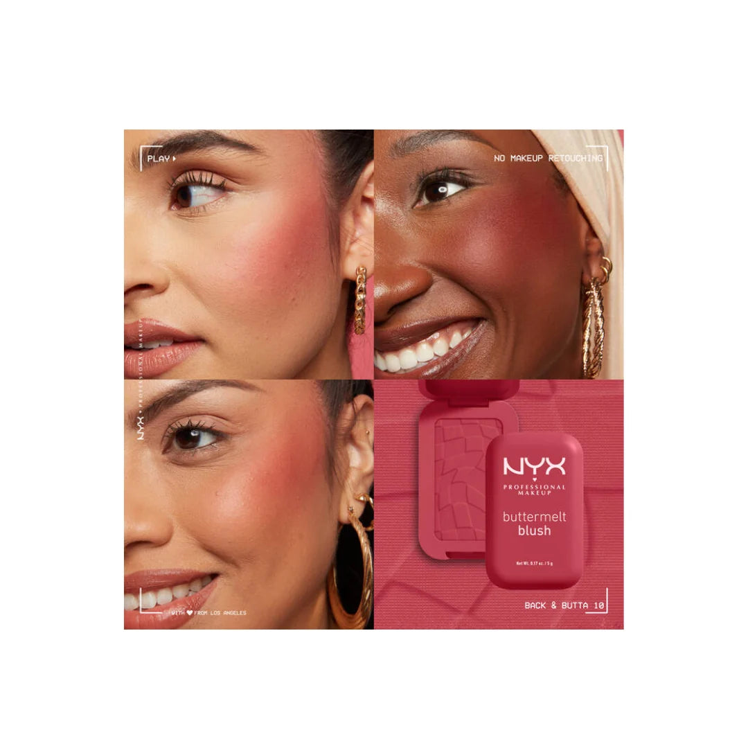 نيكس – باتر ملت بلاشر بودرة بلمسة زبدية | NYX Buttermelt Blush