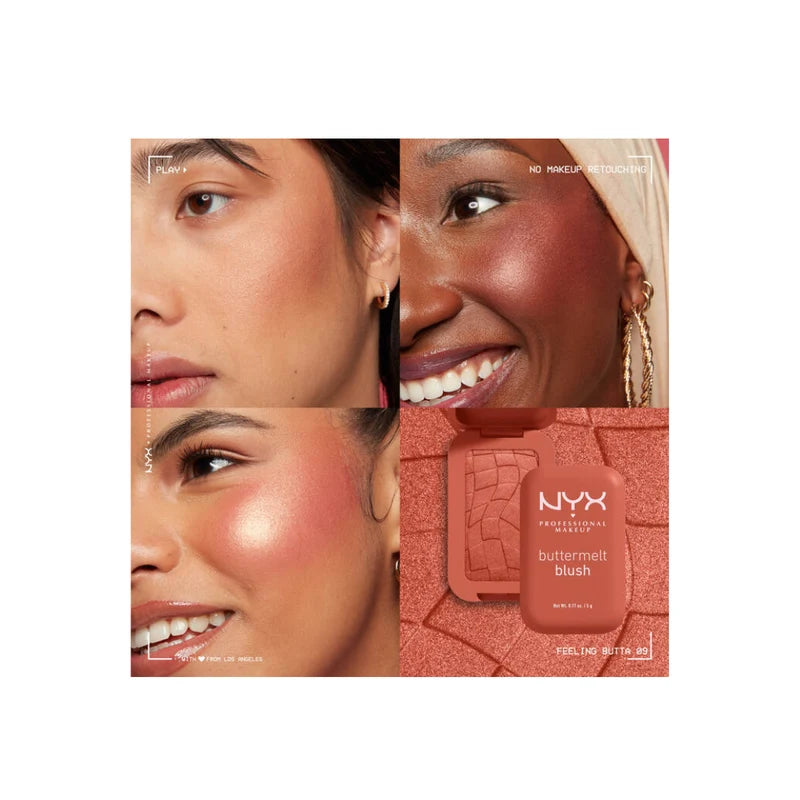 نيكس – باتر ملت بلاشر بودرة بلمسة زبدية | NYX Buttermelt Blush