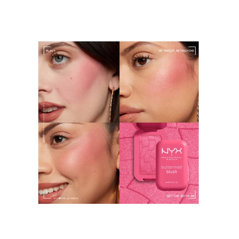 نيكس – باتر ملت بلاشر بودرة بلمسة زبدية | NYX Buttermelt Blush
