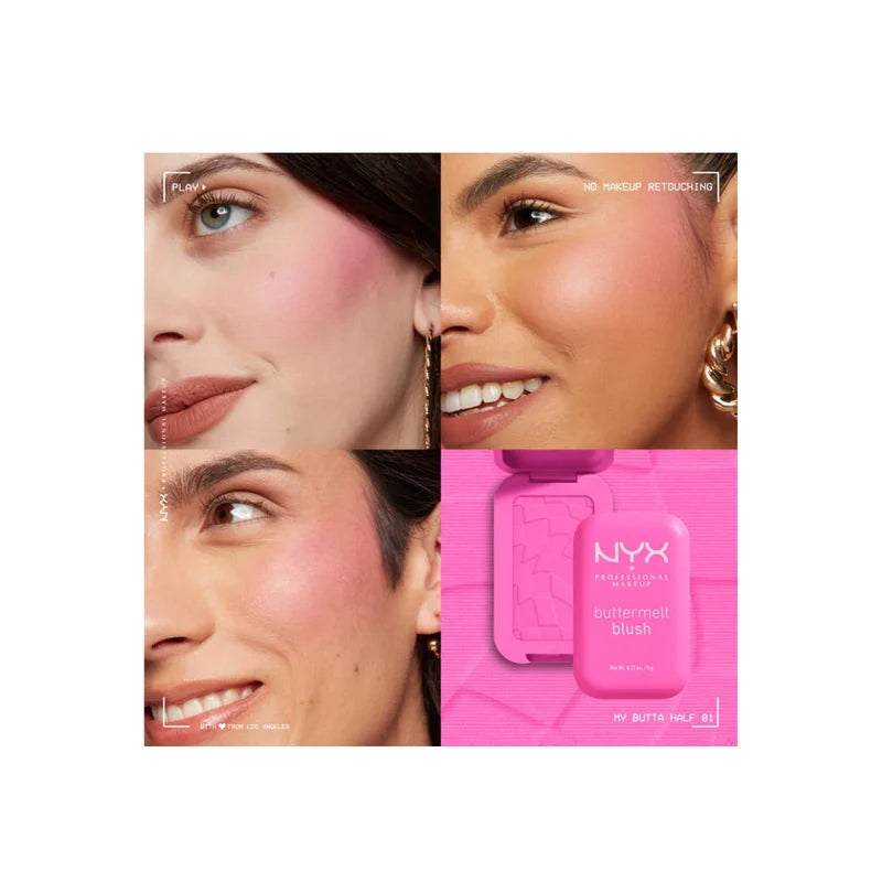 نيكس – باتر ملت بلاشر بودرة بلمسة زبدية | NYX Buttermelt Blush