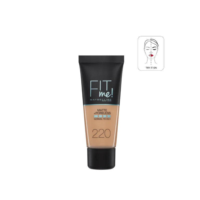 ماي بيلين – فيت مي فاونديشن مطفي بتغطية متوسطة | Maybelline Fit Me Matte