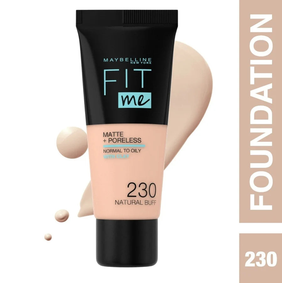 ماي بيلين – فيت مي فاونديشن مطفي بتغطية متوسطة | Maybelline Fit Me Matte