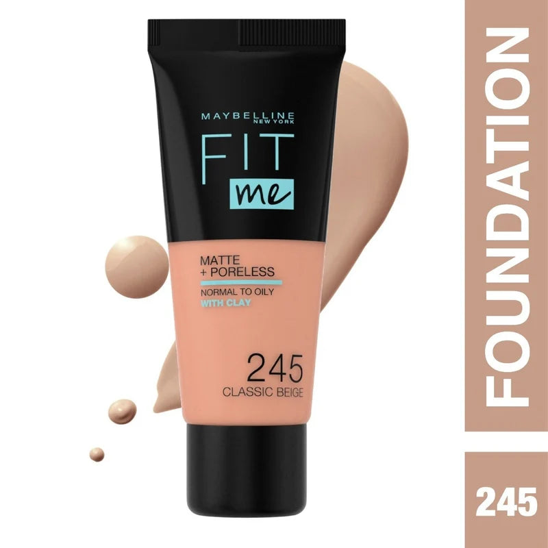 ماي بيلين – فيت مي فاونديشن مطفي بتغطية متوسطة | Maybelline Fit Me Matte