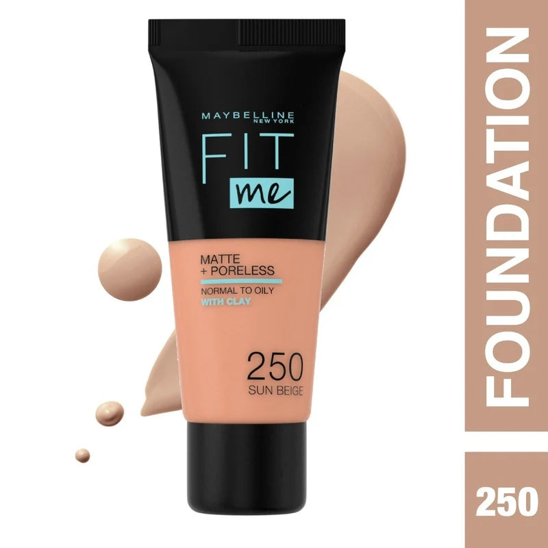 ماي بيلين – فيت مي فاونديشن مطفي بتغطية متوسطة | Maybelline Fit Me Matte