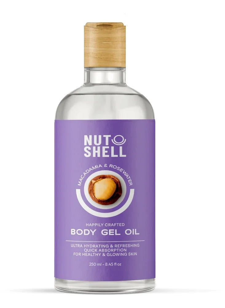 Macadamia &amp; Rose Water Body Gel Oil 250Ml
