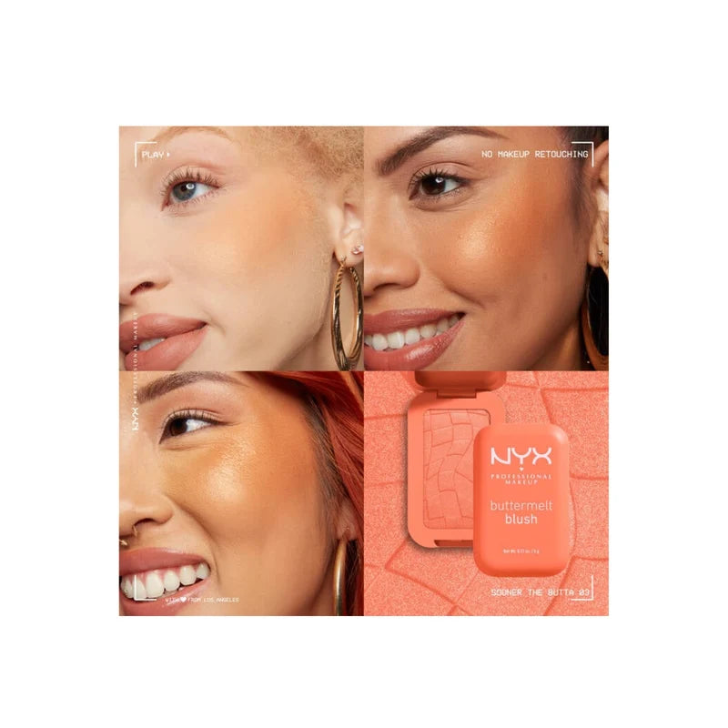 نيكس – باتر ملت بلاشر بودرة بلمسة زبدية | NYX Buttermelt Blush