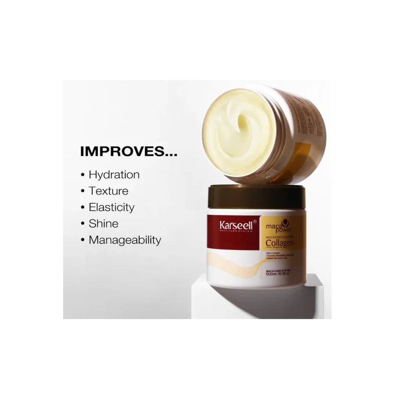 كارسيل – ماسك الكولاجين المغذّي للشعر بالماكا والأرغان | Karseell Collagen Hair Mask